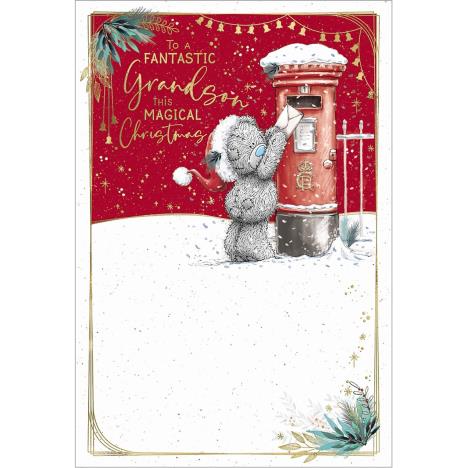 Fantastic Grandson Me to You Bear Christmas Card £2.49
